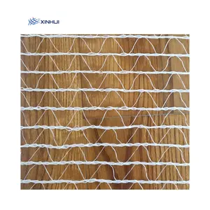 Xinhui 100% hdpe yeni yaygın kullanılan plastik saman hidrolik pamuk balya basın makinesi balya için ağ sargı palet net