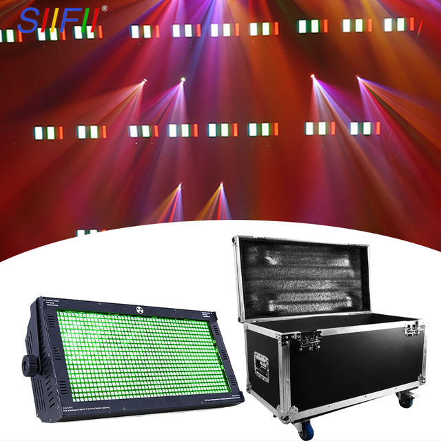 Wholesale High Brightness 1000W RGB 3IN1 Strobe Light Full Color LED Spotlights with DMX Control for DJ Club Party Stage