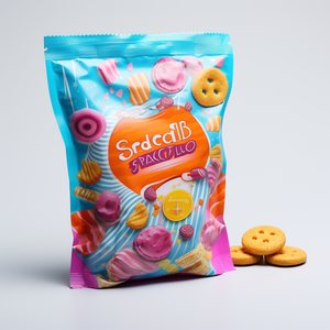 Tùy chỉnh in mờ trong suốt độ ẩm bằng chứng nhiệt niêm phong dây kéo đứng lên túi phẳng dưới bao bì túi Cookie - Product Image 3