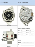Alternateur de voiture TOY OTA Carina 2.0 3SFE 1993-1998 TOY OTA MR 2 II W20 2.0 3StoGE 165 CV Essence 1989-1993 2706074380