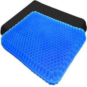 맞춤형 정형외과 사무실 의자 지지대 TPE 엉덩이 쿠션 스트레스 완화 쿨링 젤 꼬리뼈 통증 자동차 좌석 방석 - Product Image 6