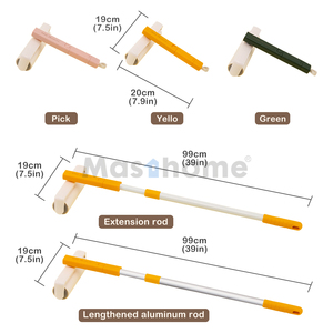 Masthome Luxury Siêu Dính Dính Có Thể Thu Vào 60 Tờ Lint Con Lăn Cho Vải - Product Image 2