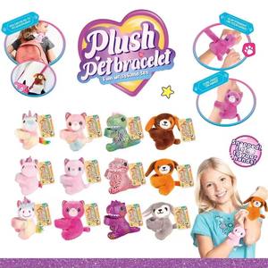 สายรัดข้อมือตุ๊กตายั<span class=keywords><strong>ด</strong></span>นุ่นสำหรับเป็นของขวัญของเล่นขนาดเล็กสำหรับสุนัข<span class=keywords><strong>แพนด้า</strong></span>แมวสัตว์ของเล่นผ้ากำมะหยี่ - Product Image 1