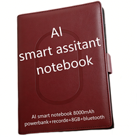 Set de Regalo Novedad 2026: Cuaderno Inteligente con IA, Batería Externa de 8000mAh, Carga Inalámbrica y Logotipo Personalizado - Kit Empresarial