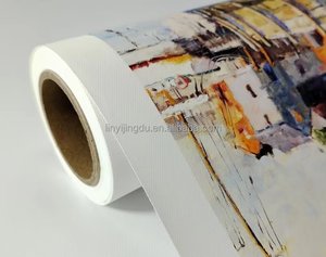 <span class=keywords><strong>Impression</strong></span> numérique <span class=keywords><strong>sur</strong></span> <span class=keywords><strong>toile</strong></span> de coton mate 340 g/m², rouleau brut, <span class=keywords><strong>toile</strong></span> de coton jet d'encre de <span class=keywords><strong>haute</strong></span> <span class=keywords><strong>qualité</strong></span> pour la peinture - Product Image 5