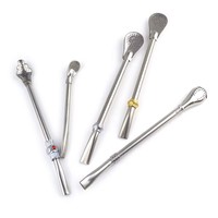Cuillère-filtre en acier inoxydable 304 pour Yerba Maté et thé