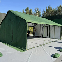 Meilleure tente militaire isolée thermiquement à trois couches, imperméable, pour 20 personnes, fournie par l'usine