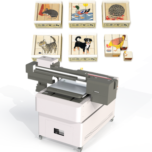 เครื่องพิมพ์ Flatbed UV ขนาด60*90ซม. A1E Sprinter DPP พร้อม I3200 <span class=keywords><strong>Epson</strong></span> สำหรับขวดแก้วหนังไม้ - Product Image 5