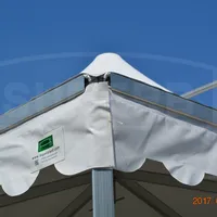 תערוכה חיצונית אלומיניום נייד מתקפל אוהל חופה 6x6 לאירוע