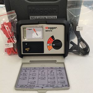 Testeur de résistance d'isolement Megger MIT310 1kV, compteur numérique pour tests électriques - Product Image 4