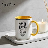 Mug à café en céramique avec logo personnalisé, mugs en céramique 3D mignons en vrac, mugs de Noël vierges pour la sublimation, pour cadeau
