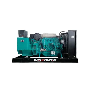 superior design alternator 120kw 3 phase water cooled 50Hz 150kva diesel generator price by weichai engine