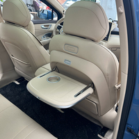 Tablette de bureau intelligente électrique pour Alphard série 30 avec chargeur sans fil et porte-gobelet, plateau de bureau de luxe pour siège arrière de van
