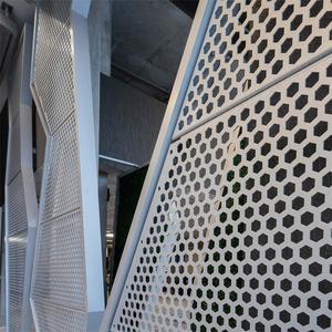 Tại chỗ sản phẩm mới nhỏ đục lỗ tấm lưới kim loại hình lục giác - Product Image 5