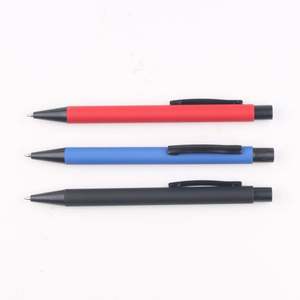 Stylo bille en métal à pression avec logo - Product Image 4