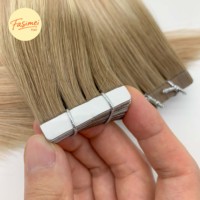 Extensions de cheveux à clipser 100% cheveux humains Remy, trame invisible, double épaisseur, lisses naturels