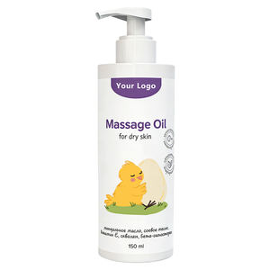 Huile de massage pour bébé ayurvédique naturelle 200 ml pour peaux sèches, apaisante, nourrissante, non toxique et sans produits chimiques, sans danger pour les bébés - Product Image 1