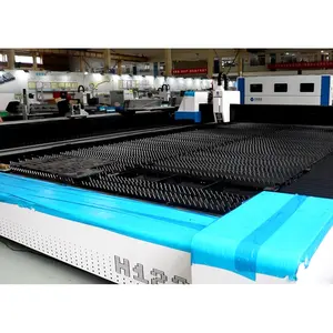 Jinan Tianchen 8000w single tabel cnc steel sheet serat laser cutting harga mesin