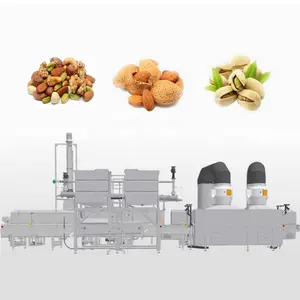 Máquina de procesamiento automático de anacardo, máquina de descascarado de nueces de anacardo, línea de producción de nueces