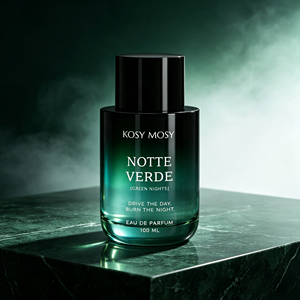 Kosy Mosy Global Wholesale Notte Verde <span class=keywords><strong>Gentleman</strong></span> Evening Gathering Citrus Coffee Mineral Green Dry Woodland 100ml Parfum pour homme - Product Image 1
