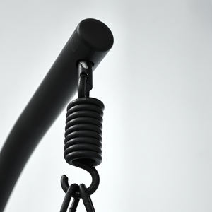 เก้าอี้ไข่แบบแขวนพร้อมเบาะเหมาะสำหรับอ่านหนังสือพักผ่อนในสวนเก้าอี้แกว่ง - Product Image 4