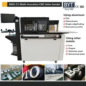 Utomatic CNC-doblador de letras de canal de acero inoxidable para señales 3D