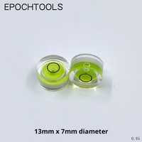 EPOCHTOOLS EP-WX1307 Niveau Cylindrique de Qualité Industrielle 13x7mm de Diamètre, Précision 0,5mm, Angle d'Émission 180°, Portée 0-5m, Garantie 1 An