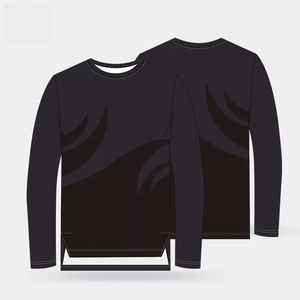 Tùy chỉnh của riêng bạn đội bóng rổ chụp đào tạo đồng phục của nam giới của phụ nữ thăng hoa dài tay bóng rổ khởi động Áo - Product Image 2