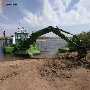 Draga Anfibia Multipropósito Personalizada, Excavadora Multifunción, Vehículo Dragador con Motor Diésel Cummins, 900m/h en Agua - Product Image 1