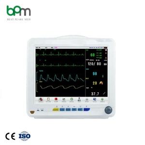 BPM-1213V 휴대용 애완 동물 Multipar 12.1 ''컬러 TFT LCD 화면 EtCO2 혈압 활력 징후 모니터 수의사 수의사 모니터 - Product Image 2