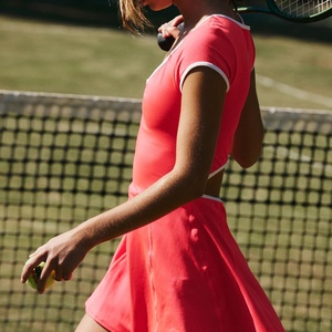 Vestido Deportivo sin Mangas para Mujer, de Verano, Elástico, de Una Pieza, con Tirantes, para Pickleball y Tenis, Ropa Deportiva Transpirable - Product Image 2