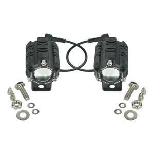 <span class=keywords><strong>Feux</strong></span> de conduite LiuHJG pour <span class=keywords><strong>moto</strong></span> 12-80V avec ventilateur Dissipation thermique rapide Lumière auxiliaire Double couleurs Lumières supplémentaires - Product Image 2