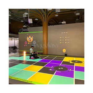 Personalizado Parque de Atracciones Interior Activar Desafío Juego Ar Mr Piso Interactivo Proyección Parachoques Coches para Niños - Product Image 5