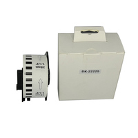 Compatible DK-22225 DK22225 DK 22225 DK2225 DK 2225 Rouleau d'étiquettes en papier thermique auto-adhésif noir sur blanc pour imprimante Brother