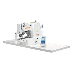 DS-430H doğrudan sürücü Lockstitch elektronik Bar Tacking makinesi yüksek hızlı tek iğne mili Tacking endüstriyel DİKİŞ MAKİNESİ