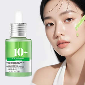 Azelaic Acid Hyaluronic Acid Soothing Red Serum is a facial essence suitable for acne-prone and sensitive skin. - Product Image 3