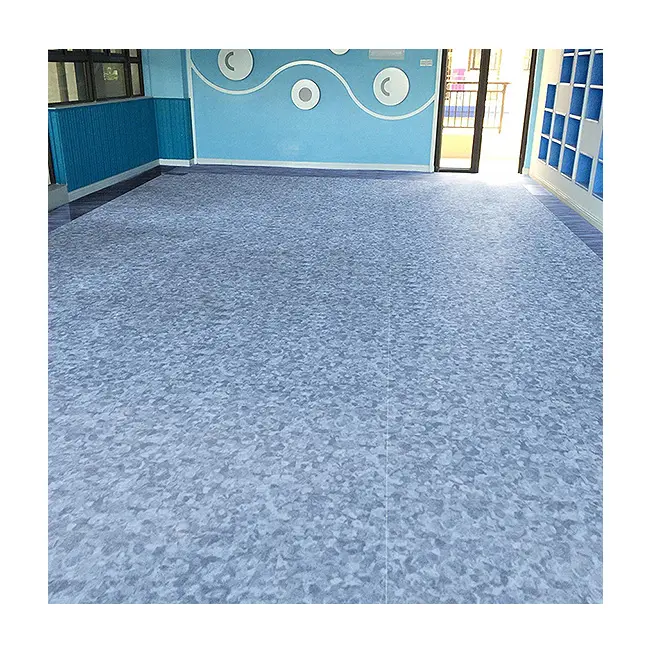 High Quality Hospital Anti-Fouling Flooring Plastic Homogeneous Flooring 3mm Pvc Floor Rolls