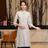 Classique Royal Tea House Uniforme Robe Restaurants Manteau Hôtel Serveur Serveuse Uniforme