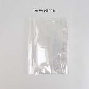 <span class=keywords><strong>Protège</strong></span>-cahiers transparents en PVC en gros – Couvertures personnalisées en plastique <span class=keywords><strong>transparent</strong></span> pour agendas et carnets - Product Image 5