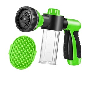 Pistolet pulvérisateur en mousse pour tuyau d'arrosage, buse multi-positions <span class=keywords><strong>avec</strong></span> réservoir de savon pour <span class=keywords><strong>lavage</strong></span> de <span class=keywords><strong>voiture</strong></span>, soin des animaux et irrigation de jardin, usage domestique - Product Image 6