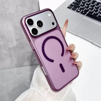 Coque de téléphone populaire mate dépolie magnétique antichoc pour iPhone 18 Pro, compatible avec iPhone 18, 17, 16, 15, 14, 13 Pro Max