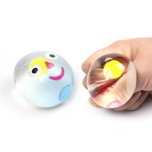 Juguetes de Pelota de Agua con Forma de Yema de Huevo, Divertidos, para Aliviar el Estrés, de TPR Suave, Venta al Por Mayor - Product Image 1