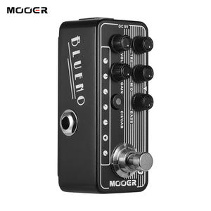 MOOER 020 BLUENO Pedal de efectos de guitarra Preamplificador digital de doble canal Altavoz de doble canal Pedal de simulación de gabinete - Product Image 5