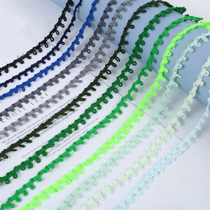 Stok tersedia grosir harga grosir tali kerah warna-warni pemangkas loop kancing elastis untuk garmen - Product Image 3