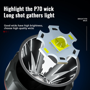 Sản phẩm xu hướng 2024 Mới về Đèn pin sạc siêu sáng, siêu mạnh, chống nổ - Product Image 5