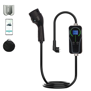 Nouvelle station de recharge portable pour véhicules électriques (VE) embarquée, 3,5 kW, sortie AC Type 2, 32 A, 100-110 V, certifiée UE, modèle AC1628(E1) - Product Image 1