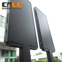 Pilier LED extérieur haute luminosité P3 P4 P5 LED panneau d'affichage d'écran publicitaire