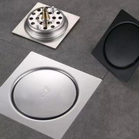 Placas Decorativas para Desagües de Piso, Múltiples Estilos, Desagües de Ducha Ocultos, Gran Popularidad y Venta Rápida