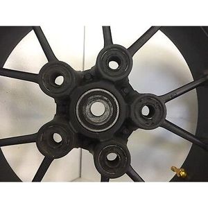 Compatibile con HONDA VTR SP1 Ruota Posteriore 17 Pollici in Lega Nera per Moto - Product Image 5