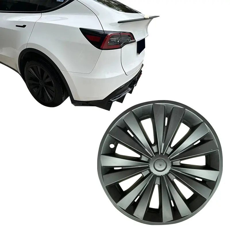 Hot Stijl Fabriek Aangepaste Sport Stijl Voor Tesla Model Y 19-Inch Razer Full-Cover Wielnaaf Cover